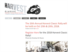 Tablet Screenshot of harvestclassic.org